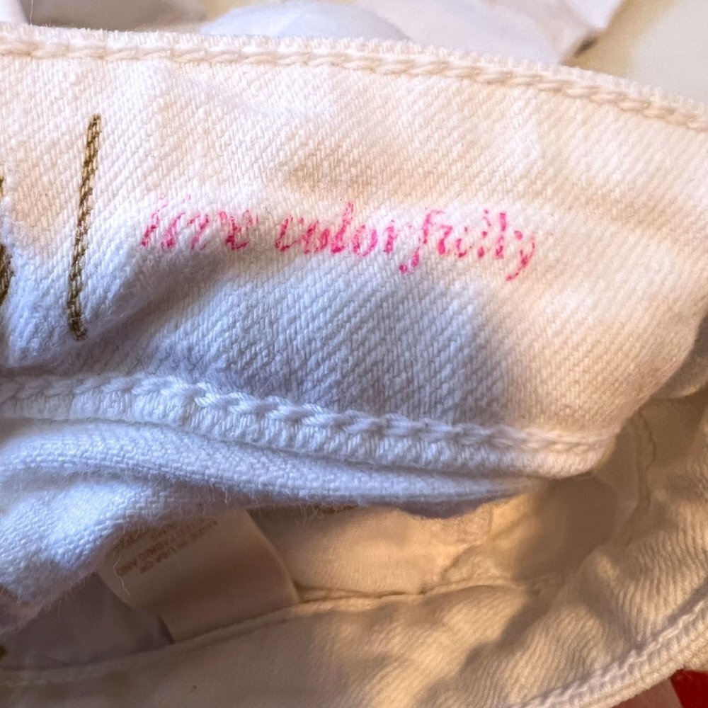 kate spade Live Colorfully white skinny jeans Size 28 - Picture 9 of 12